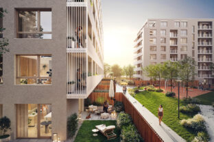 Slnečnice Nad mestom M3 (vizualizácia)