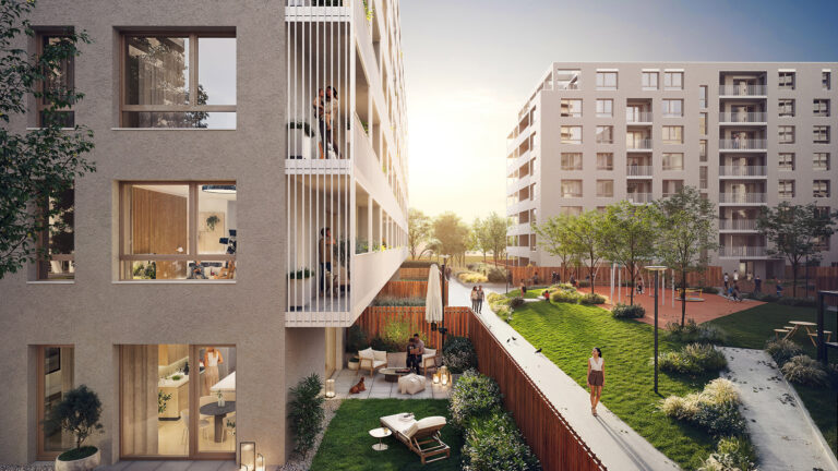 Slnečnice Nad mestom M3 (vizualizácia)