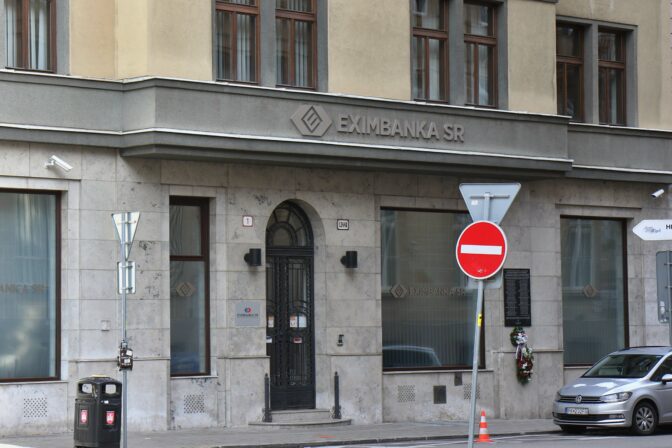 BRATISLAVA: Sídlo Eximbanky SR