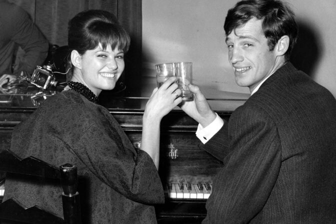 herec Jean-Paul Belmondo herečka Claudia Cardinale