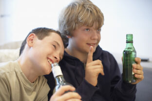 Deti, alkohol, chlapci
