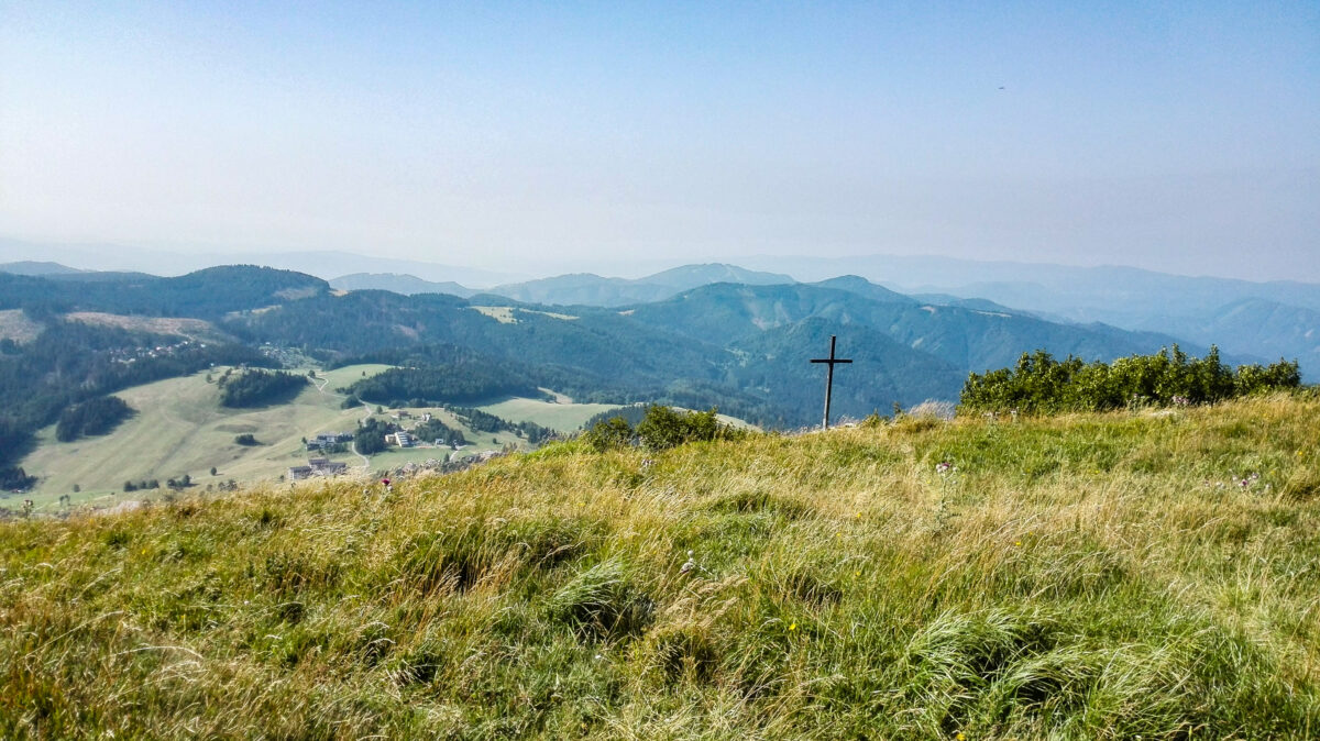 Beautiful landscape of sunny Nizke Tatry