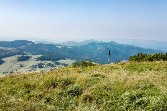 Beautiful landscape of sunny Nizke Tatry