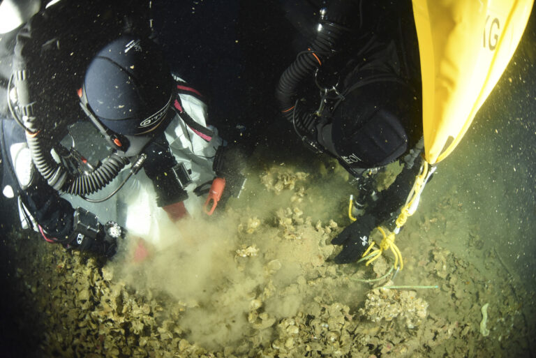 vrak potápači parník Britannic