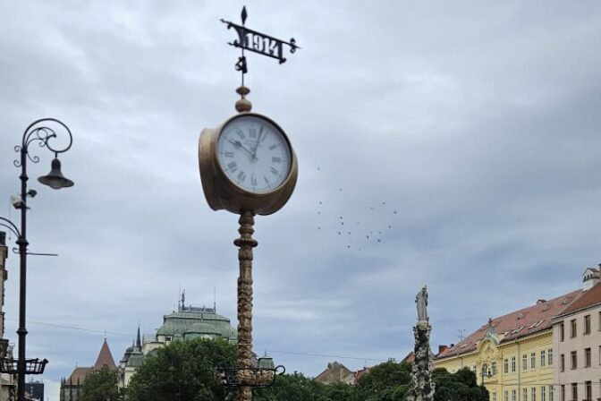 Historické hodiny, Košice
