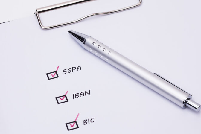 IBAN, SEPA platby