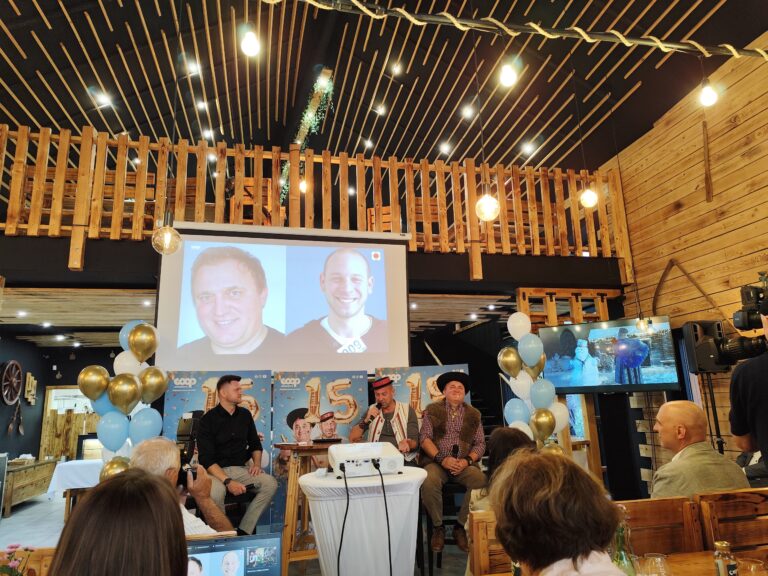 Bača a Honelník oslávili 15 rokov. COOP Jednota pripravila špeciálny media event