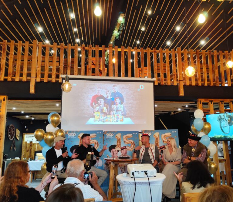 Bača a Honelník oslávili 15 rokov. COOP Jednota pripravila špeciálny media event