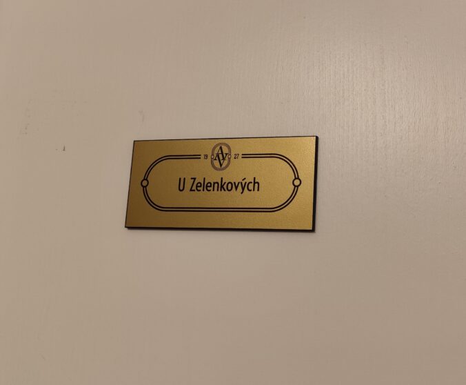 Slávnostné otvorenie apartmánu U Zelenkových