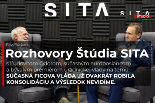 Ľudovít Ódor počas rozhovoru pre agentúru SITA.