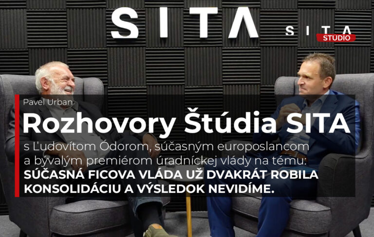 Ľudovít Ódor počas rozhovoru pre agentúru SITA.