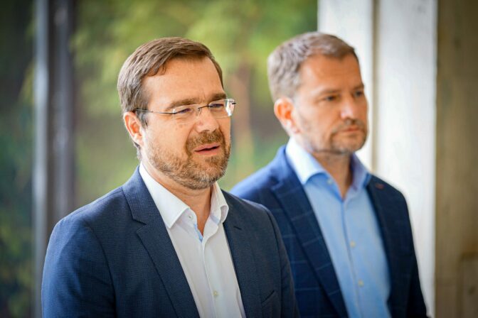 Marek Krajčí a Igor Matovič