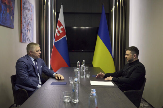Robert Fico, Volodymyr Zelenskyj