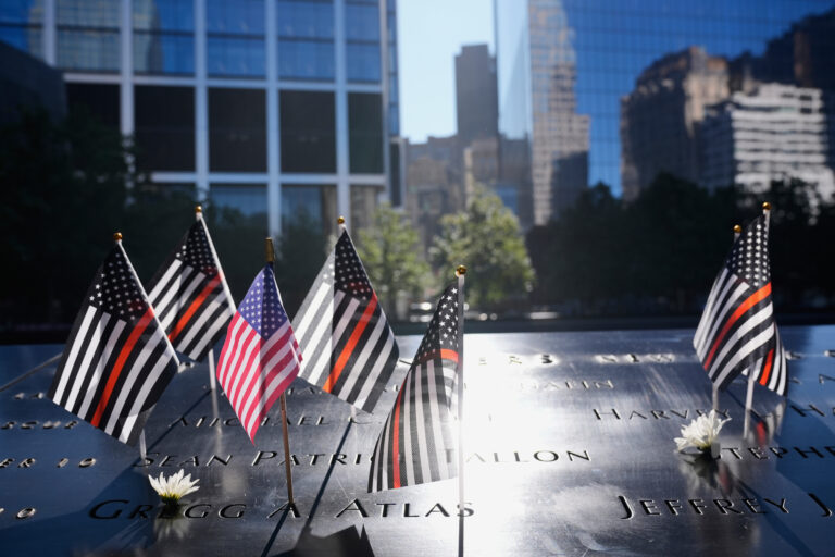 vlajky pamätník dvojičky útok