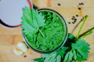 žihľavové pesto