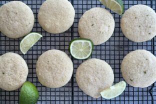 limetkové cookies