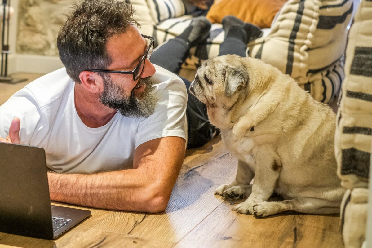 rozprávanie so psom