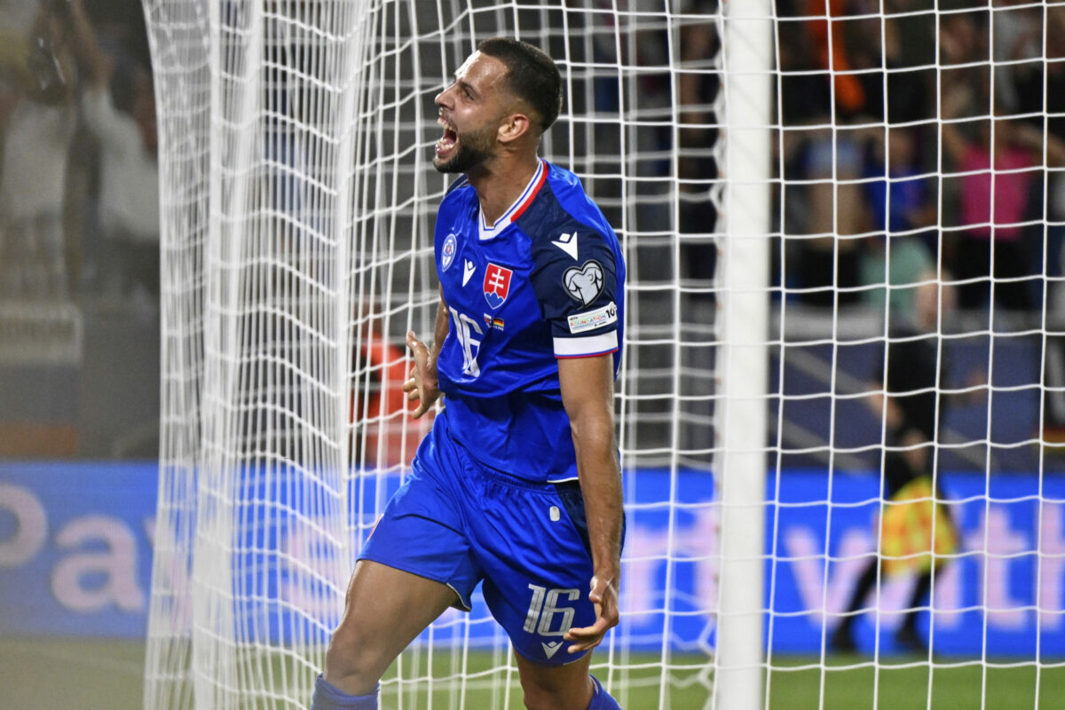 Zápas Slovensko - Nemecko (futbal - kvalifikácia o postup na MS vo futbale 2026)