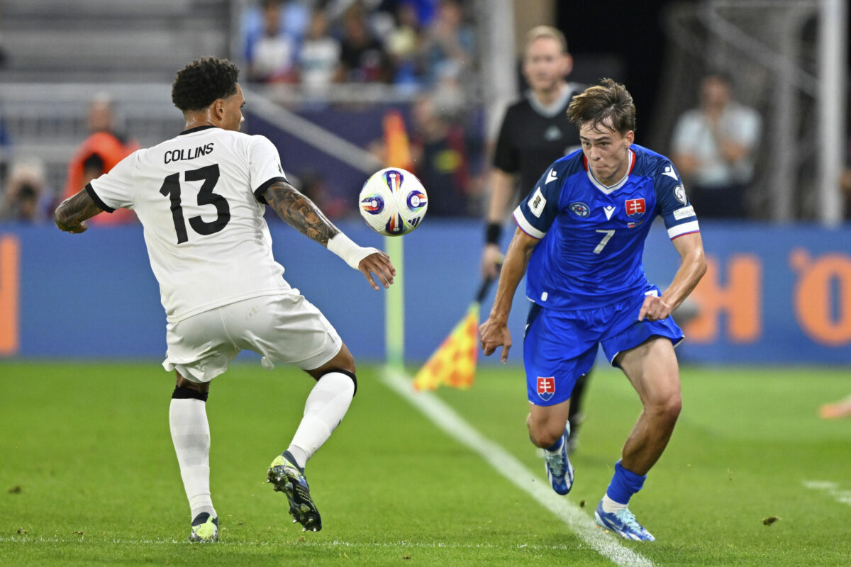 Zápas Slovensko - Nemecko (futbal - kvalifikácia o postup na MS vo futbale 2026)