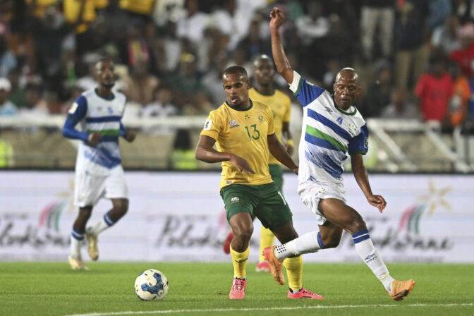 South Africa Lesotho WCup Soccer