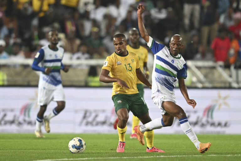 South Africa Lesotho WCup Soccer