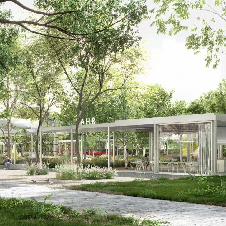 Areál hier Radosť v Ružinove - vizualizácia