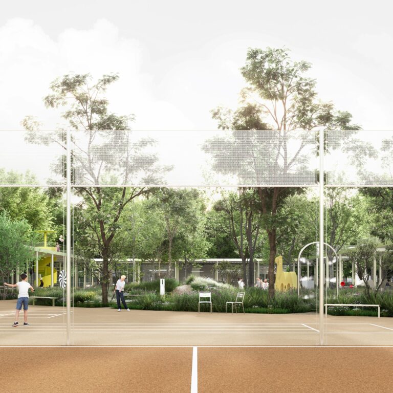 Areál hier Radosť v Ružinove - vizualizácia