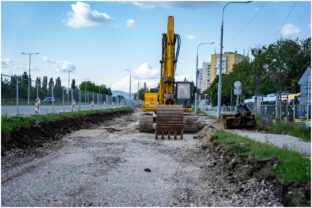 Košice, cesta, dopravné obmedzenia