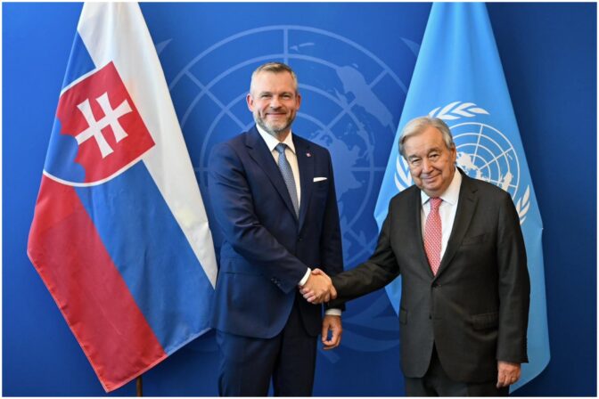 Peter Pellegrini, António Guterres