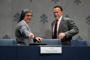 Sestra Alessandra Smerilliová Arnold Schwarzenegger