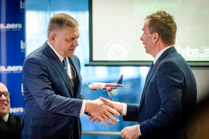 Fico, let Bratislava - Košice