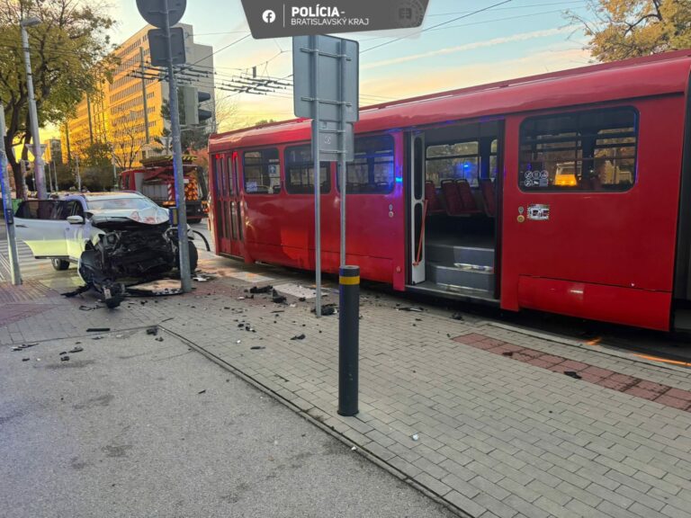 Električka, nehoda, Bratislava