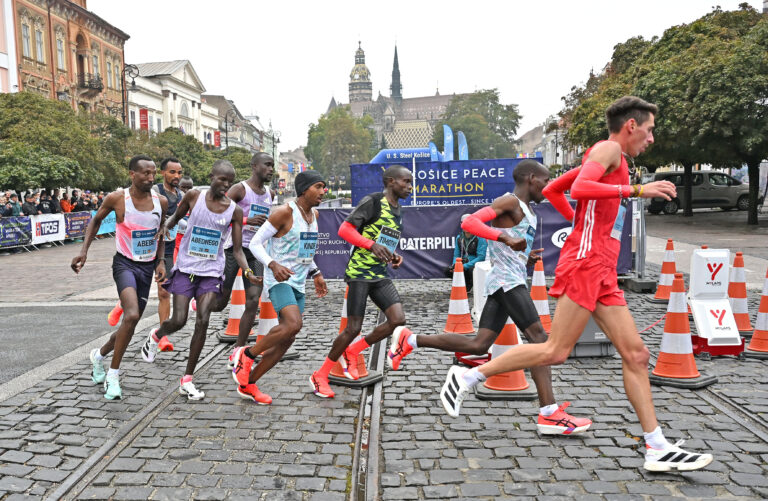 bežci preteky Medzinárodný maratón mieru Košice