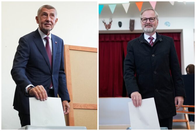 Andrej Babiš, Petr Fiala