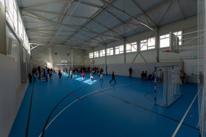Cirkevná spojená škola sv. Martina v Hviezdoslavove má aj novú telocvičňu.