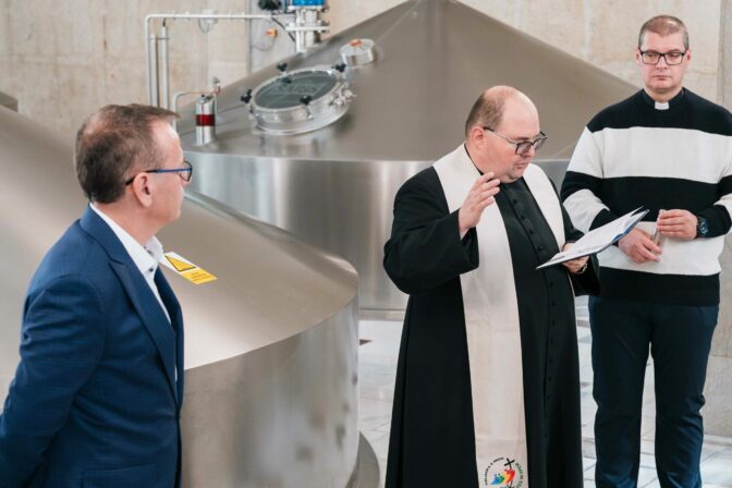 V Pivovare Šariš požehnali najväčšiu investíciu - vynovenú varňu za 4,6 milióna eur