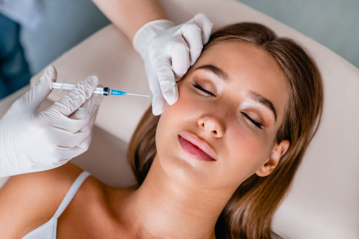 Botox, kozmetika, krása, žena