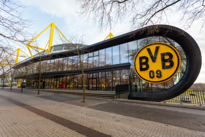 Football stadium of Borussia Dortmund