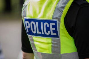 Police security - on patrol keeping the public safe.