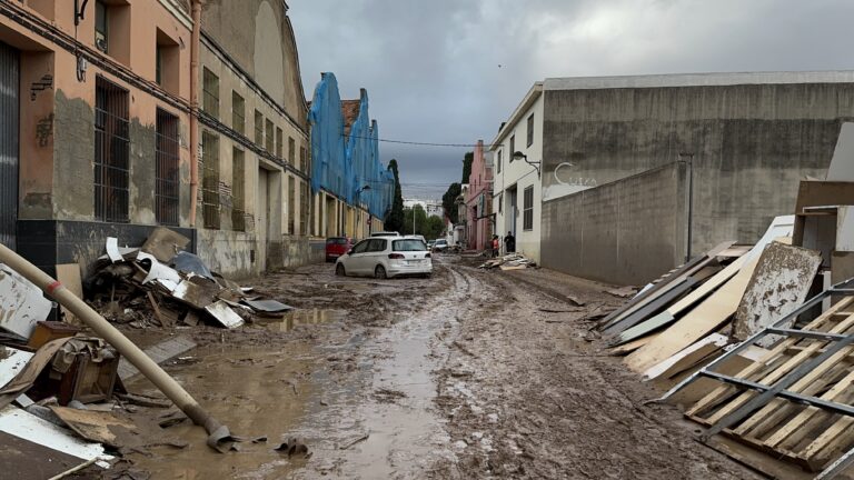 Destruction after the heavy rains