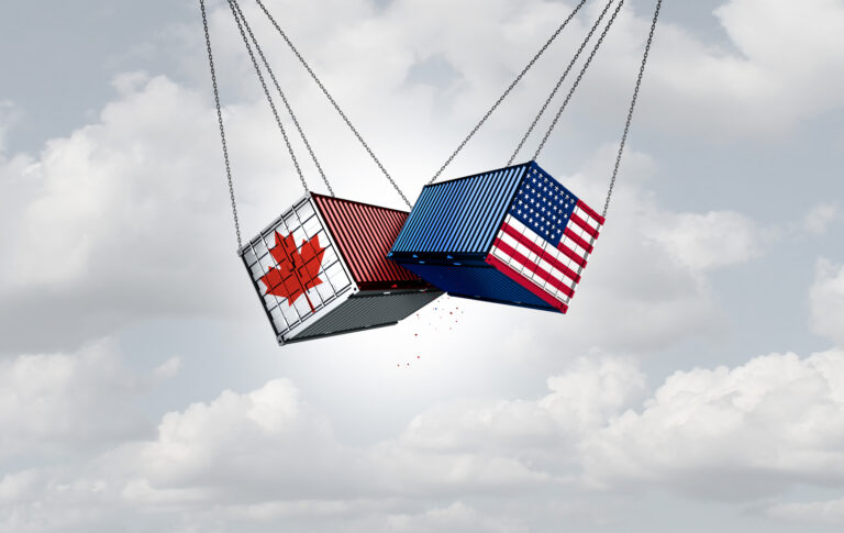 USA, Kanada, obchodná vojna, clá