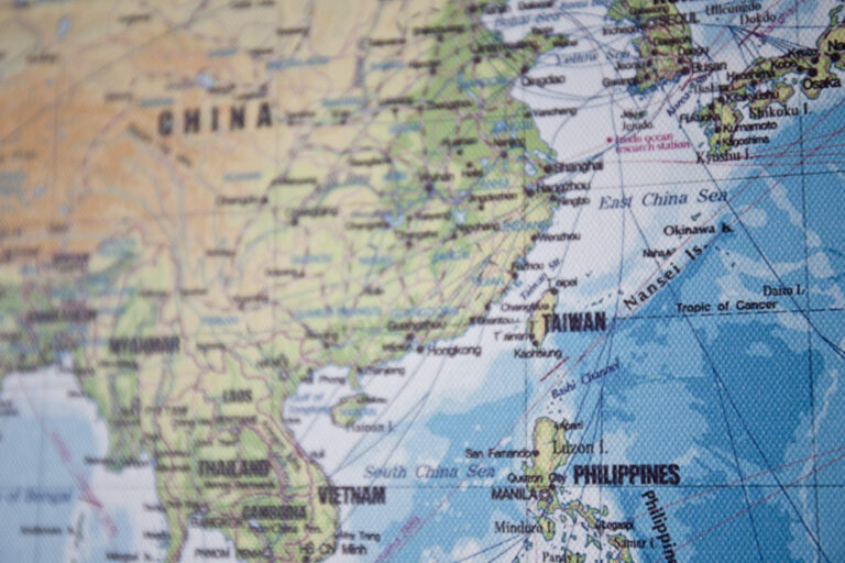 Map of South China Sea