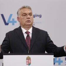 Hungary France Macron Visegrad Group