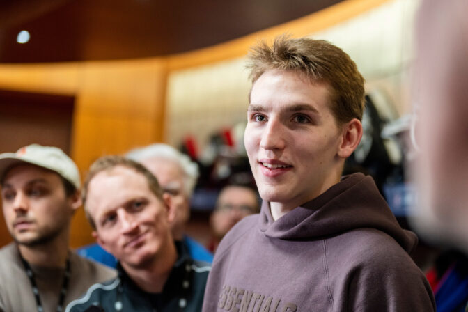 Montreal Canadiens - Lane Hutson