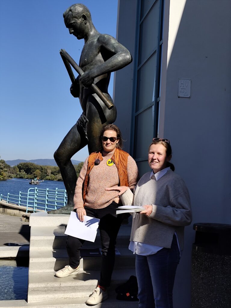 Architektky Eva Rohoňová a Lívia Gažová otvárajú Deň architektúry v Piešťanoch