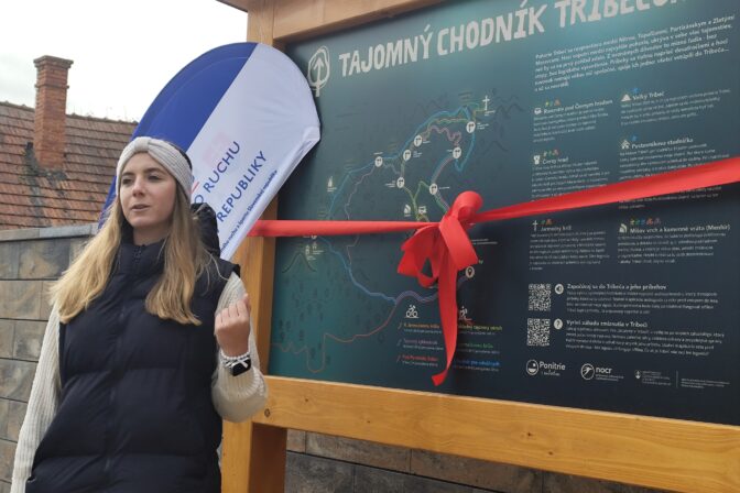 Tajomný chodník Tribečom.