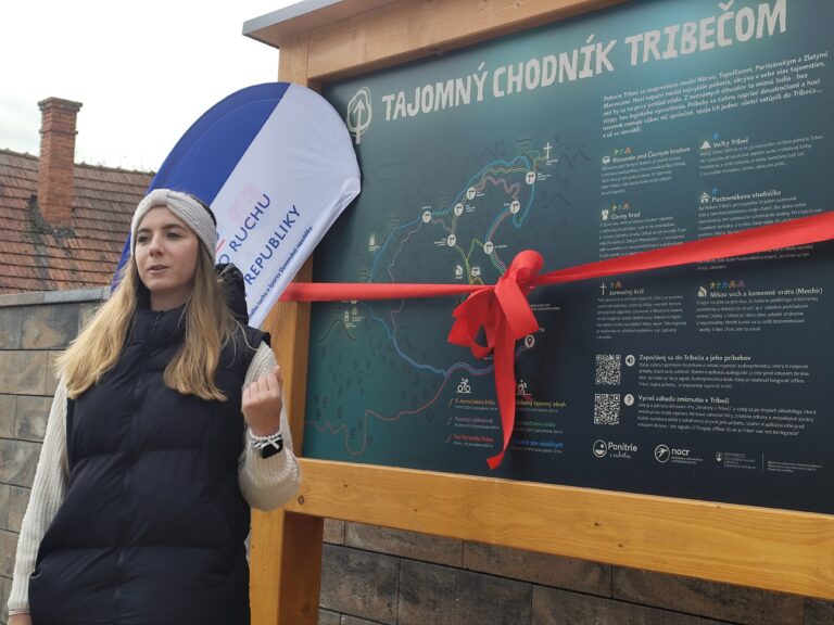 Tajomný chodník Tribečom.