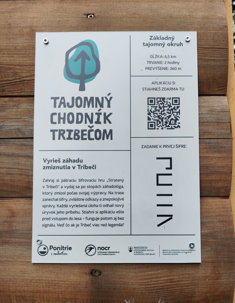 Tajomný chodník Tribečom: nová trasa, kde ožívajú záhady aj šifrovacia hra Stratený v Tribeči