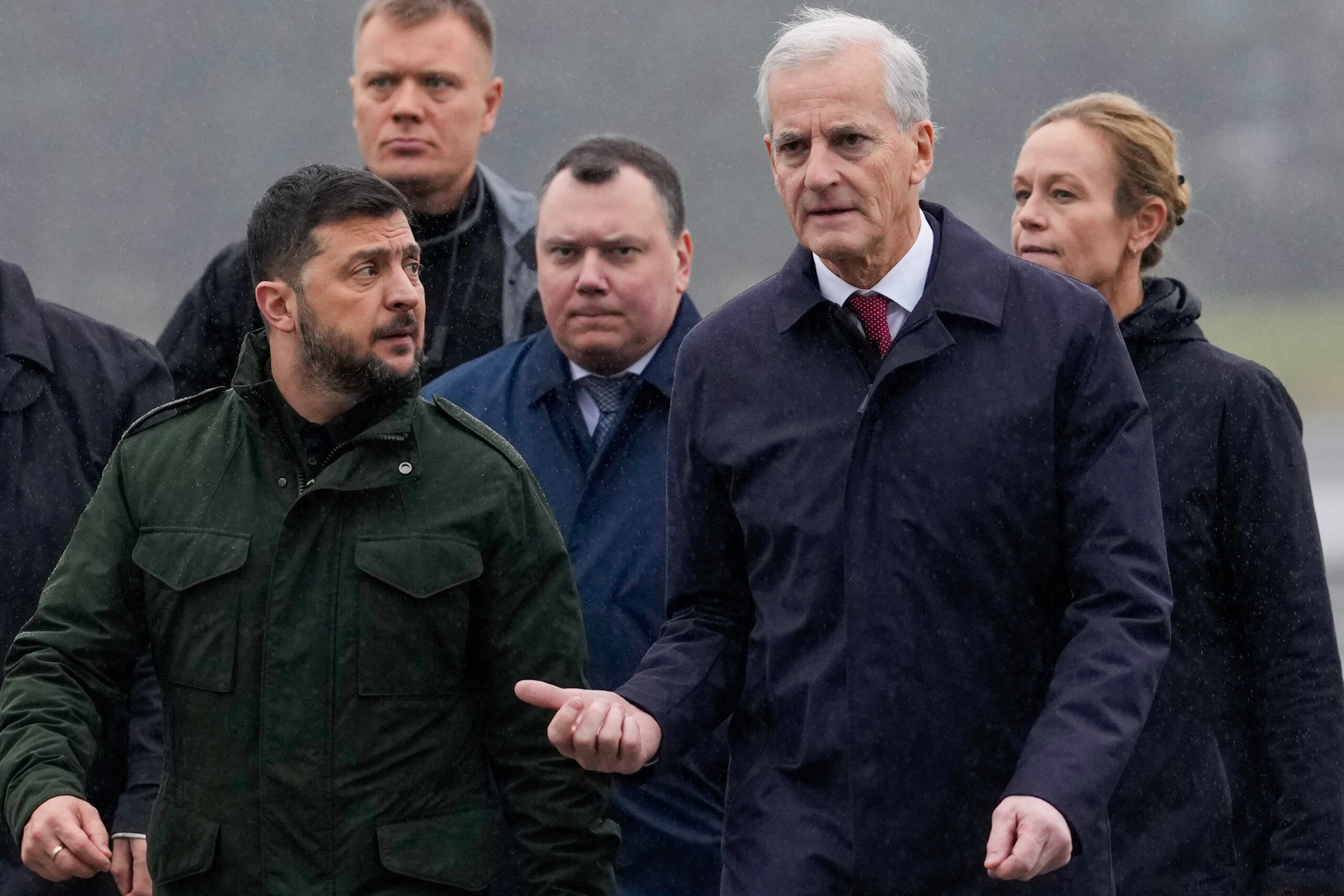 Gahr Støre, Volodymyr Zelenskyj