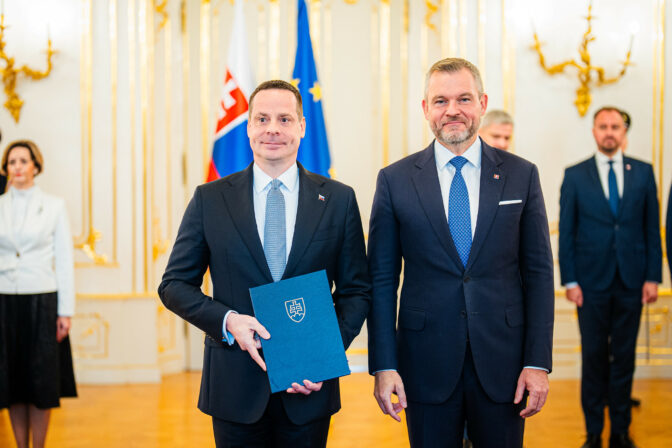 PREZIDENT: Prijal nových veľvyslancov SR